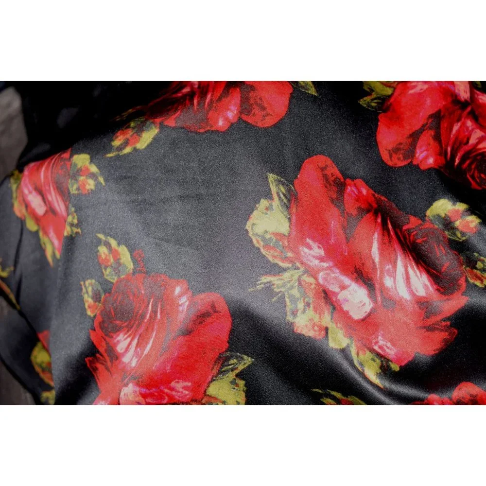 Betsey Johnson Rose and Polka Dot Mini Dress size6 - Picture 10 of 10